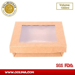 160 salad box with separated lid