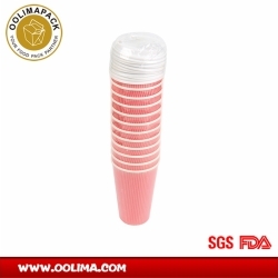 4OZ ripple wall paper cup（pink）
