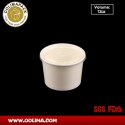 （99MM）12OZ White soup cup